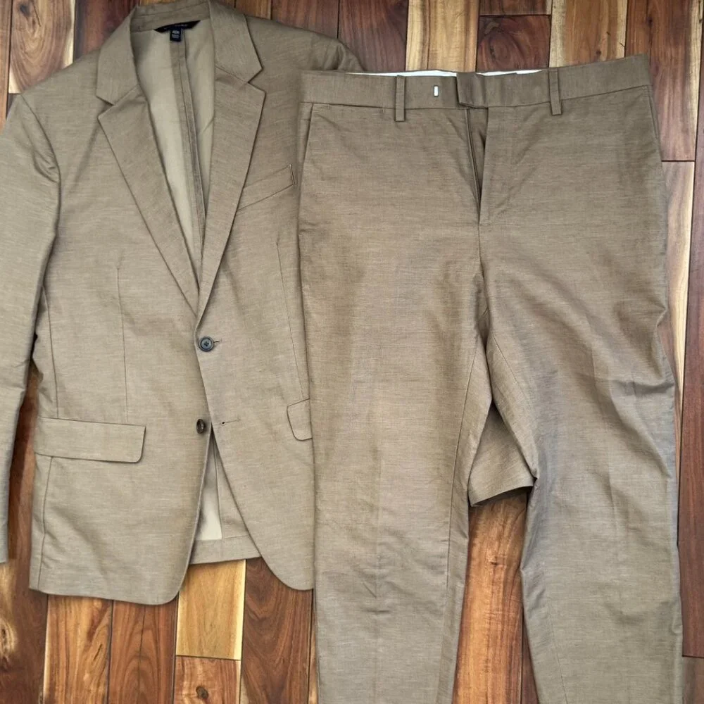 Banana Republic Suit Pants Tan 32x30